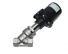 GETINGE 570200501 Pneumatic Angle Body Piston Valve 2-Way 3/4" SS - 5211