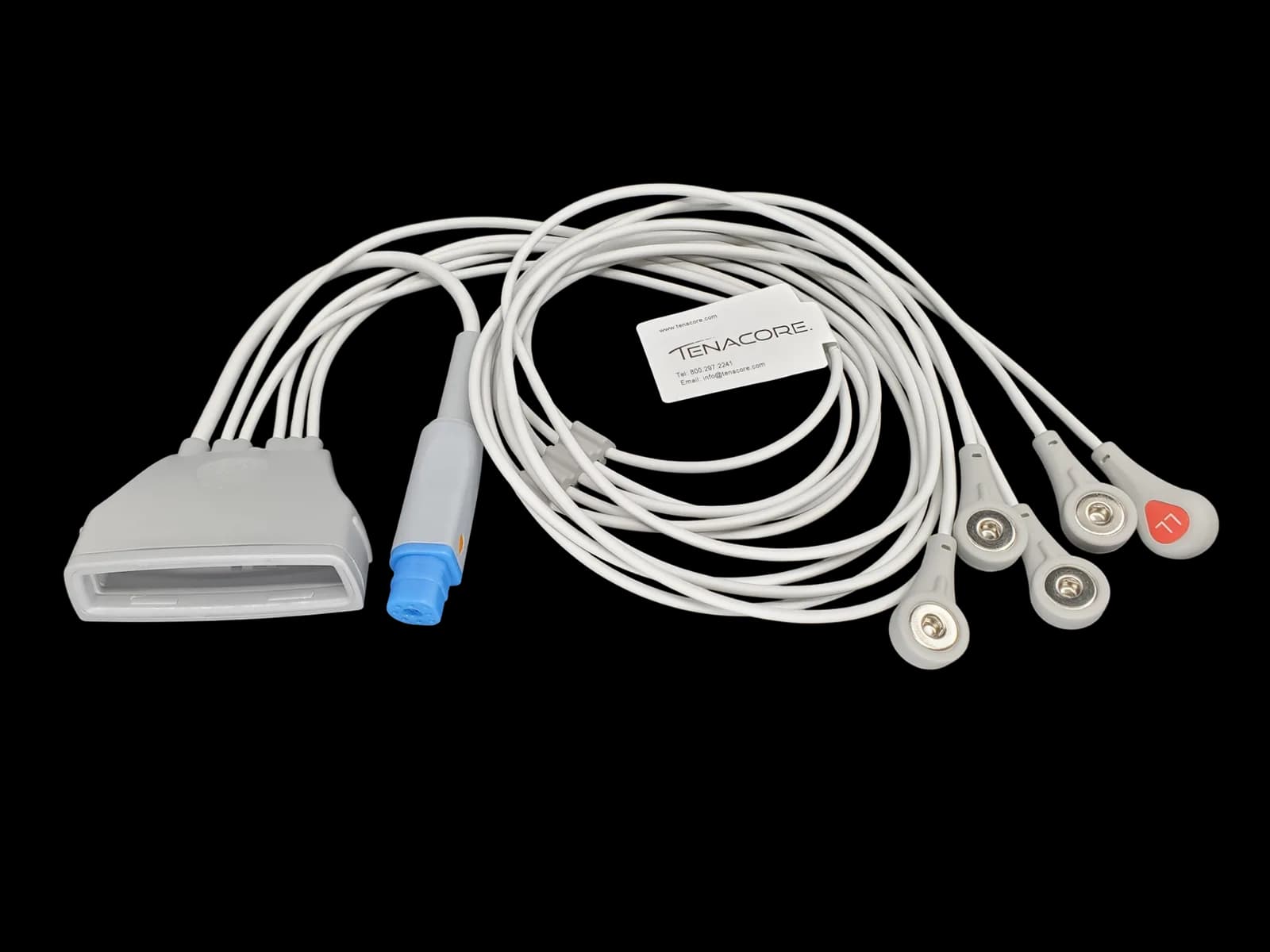 Philips 5 Leadwire ECG+ SPO2 MX40 Cable Snap (OEM: 989803171841)