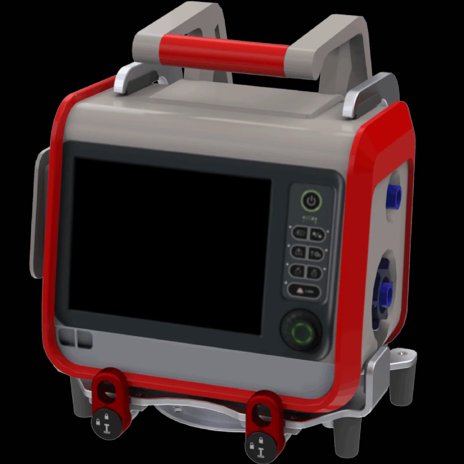 Bracket Pro Serie 60 for Hamilton Medical T-1 Ventilator - Technimount - New - Image 2