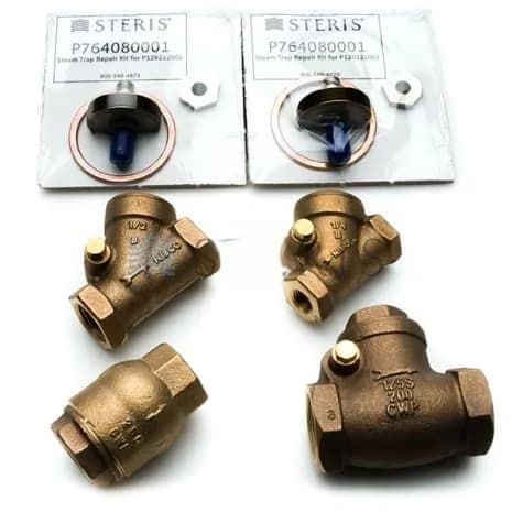 STERIS P764325-521 Check Valve/Steam Trap PM Kit - 2400