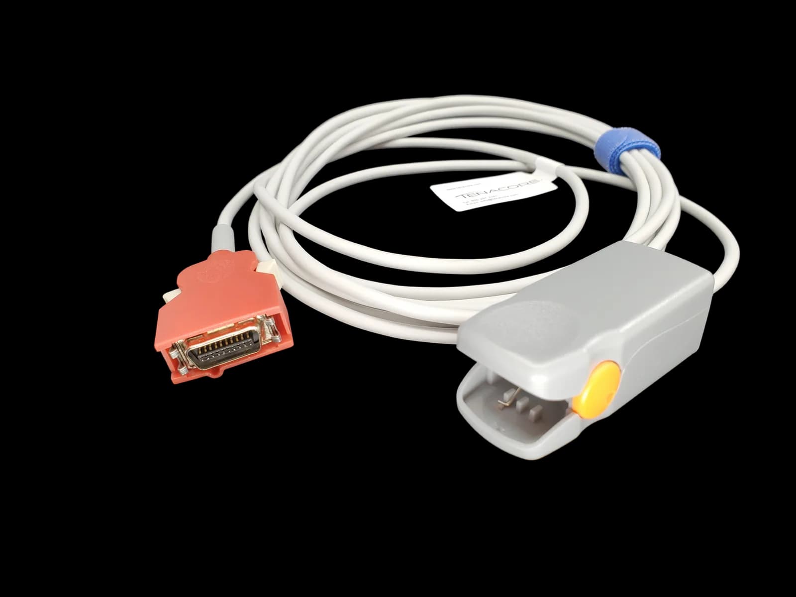 Masimo SET 2054 Adult Finger SpO2 Sensor RED 20 Pin 12 ft Cable