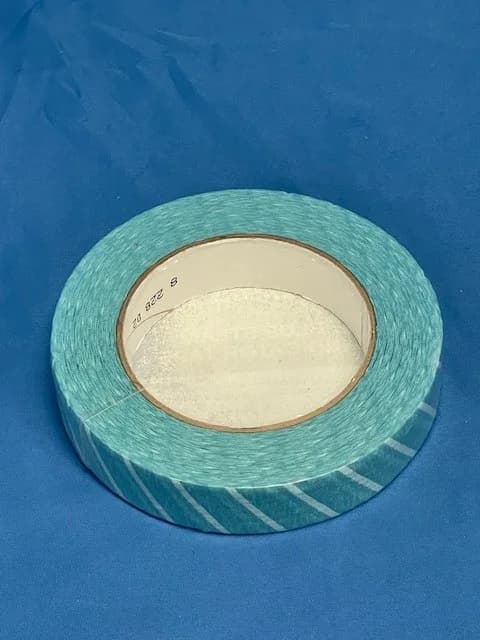 Blue Steam Indicator Tape Roll 1" (Per Roll) - C1219