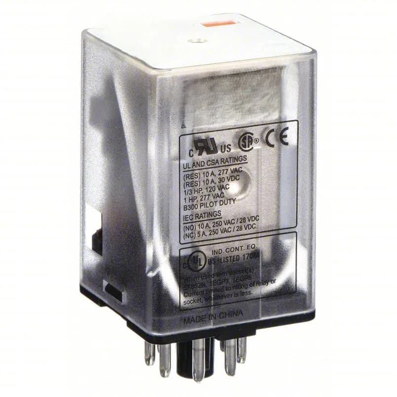 WASHER SOLUTIONS WS2923 Relay DPDT 8 Pin 24V 10A - 2923