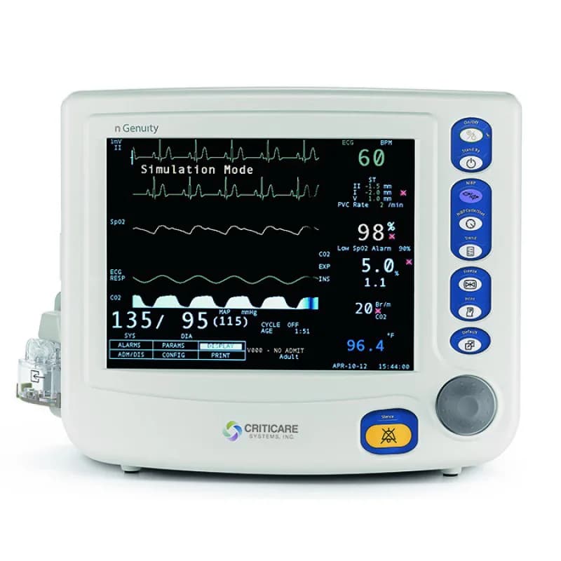 Criticare nGenuity 8100E1 with CO2 Monitoring