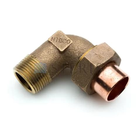 STERIS P091230-091 Elbow Union 3/4-7/8 Brass - 12670