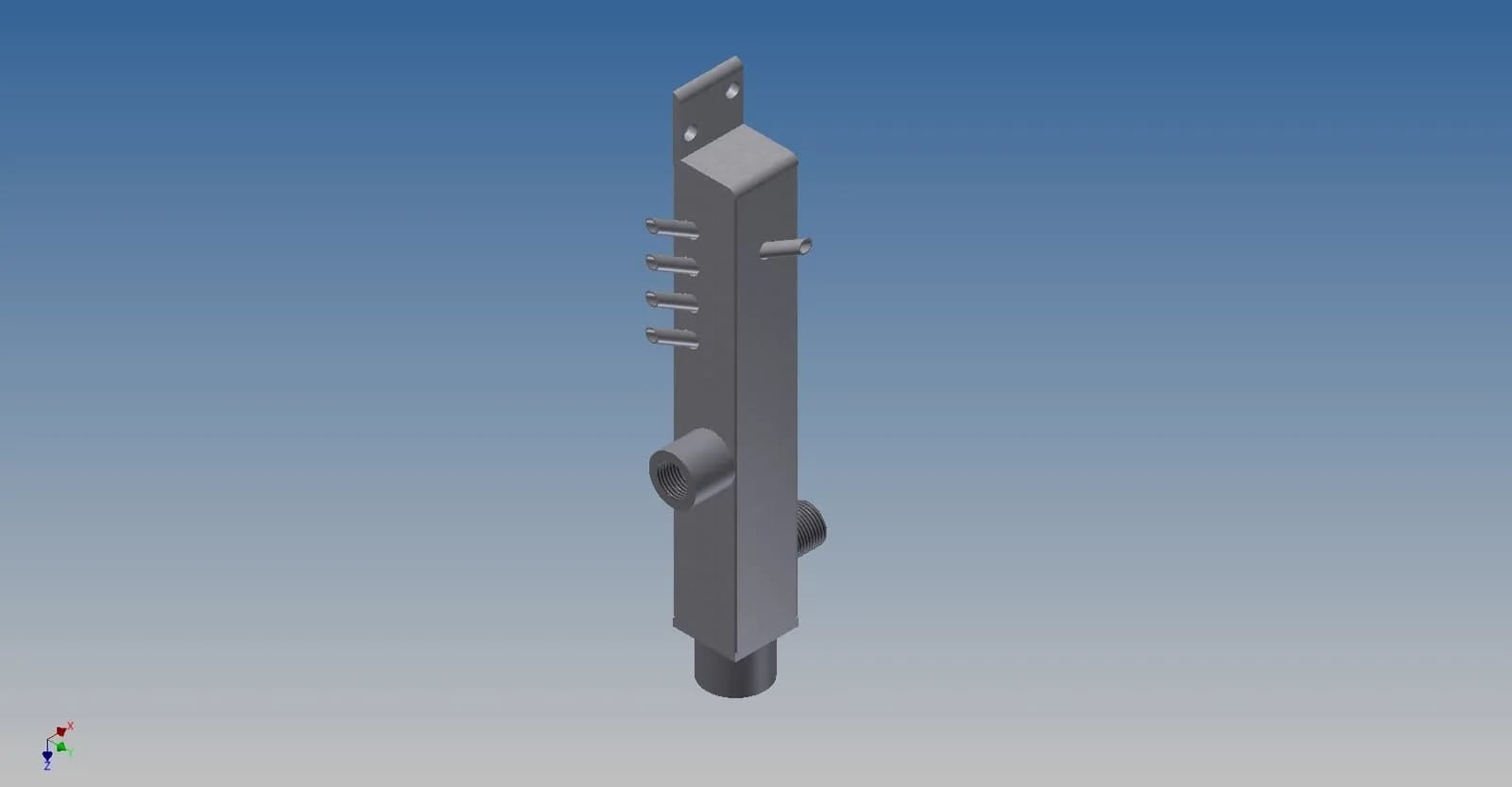 STERIS P117015-952 Glassware Water Manifold - 8424