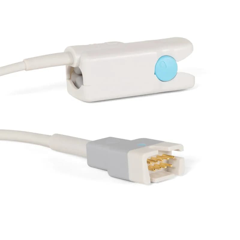 Masimo SET 1863 Adult Finger SpO2 Sensor LNCS 9 Pin 3.25 ft Cable