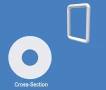 ETC 129-972-1 Door Gasket Gasket 44" x 84" - 11750