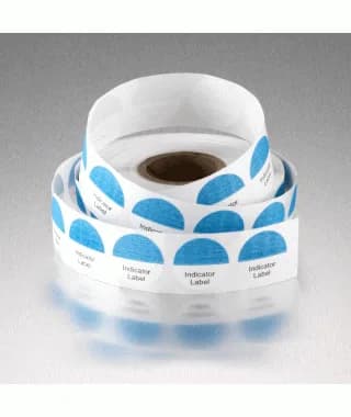 Steam Indicator Label 3/4" Circle (1000/rl) - C1024