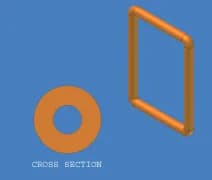 GETINGE 536651 Door Gasket 24 x 36 - 1558-OEM