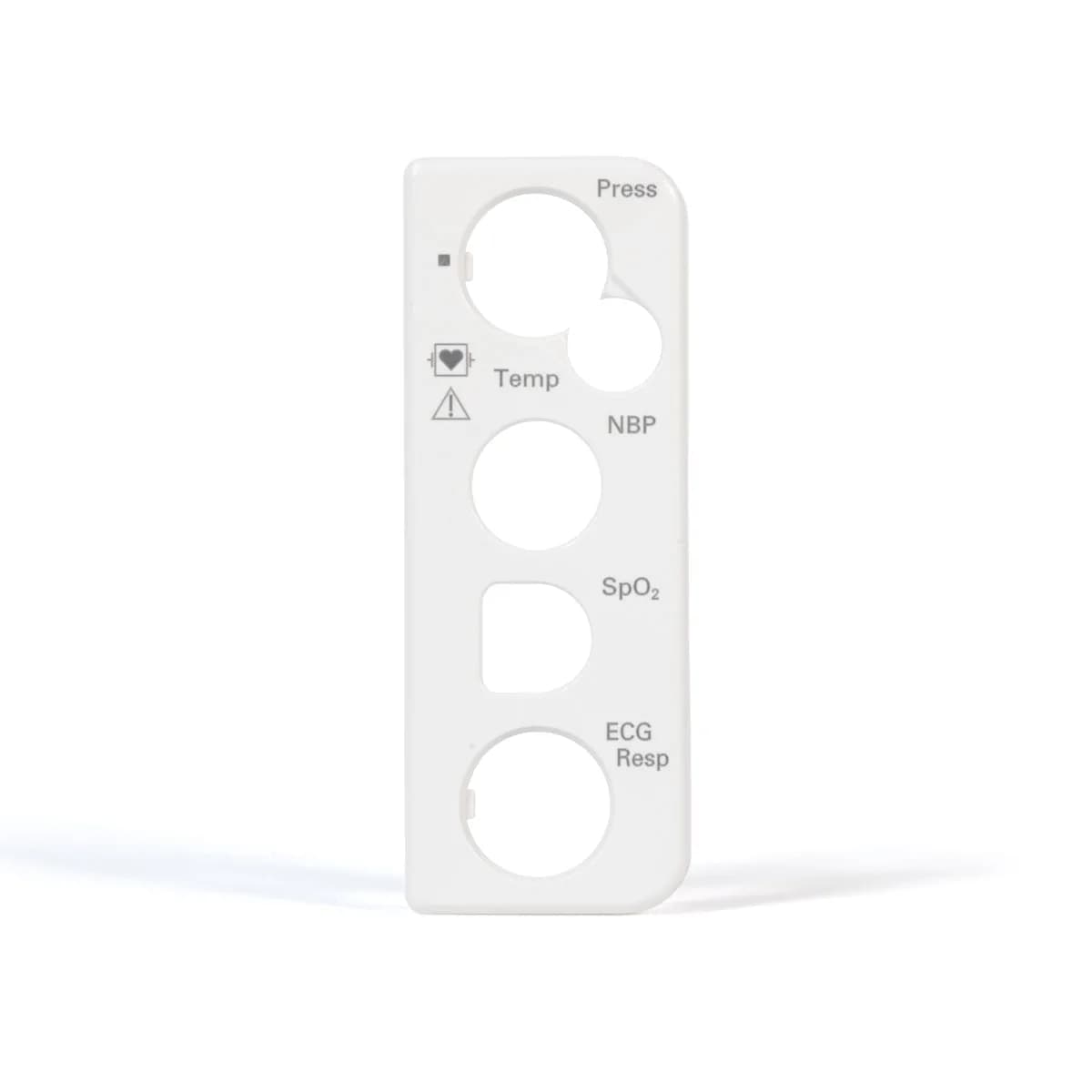 Front Bezel - SpO2 ECG NiBP IBP Temp - Text - Philips M3001A Module