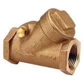 SCIENTEK 26-1114 Swing Check Valve 3/4" Brass - 12294
