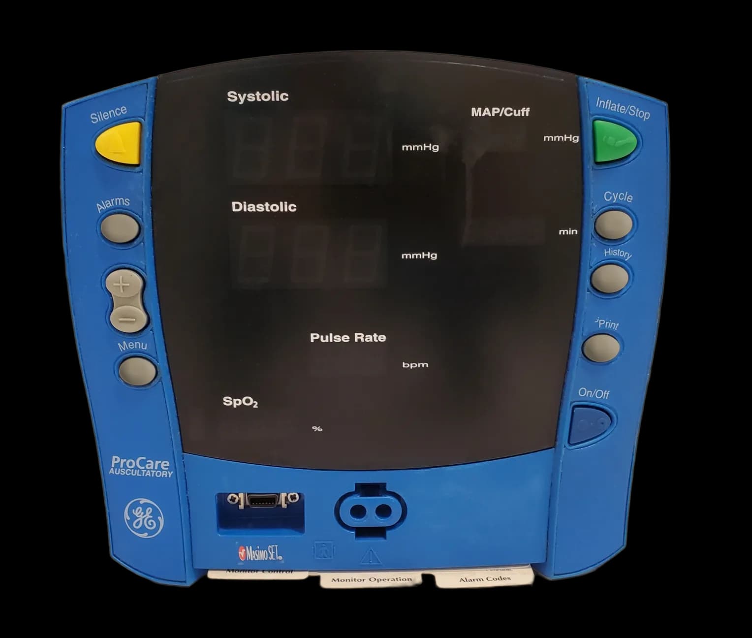 GE Dinamap Procare Vital Signs Monitor