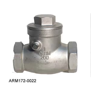 TUTTNAUER ARM172-0022 Check Valve Swing 1" SS - 5407