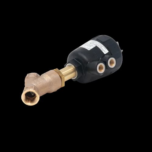 WASHER SOLUTIONS WS11943 Pneumatic Angle Body Valve 2-Way 3/4" Bronze - 11943