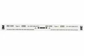 3M™ Comply Steam Chemical Indicator Strip 5/8" x 8" Color Change Perforated (8 bx of 240) - 3823