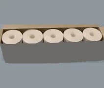 CONSOLIDATED 10-001 Thermal Printer Paper (Pack of 5 Rolls) - 6554