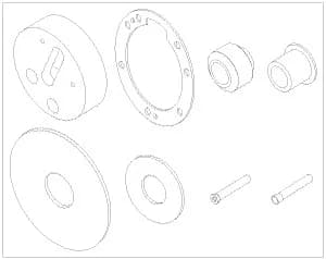 WASHER SOLUTIONS WS5597 Multiport Valve Repair Kit - 5597