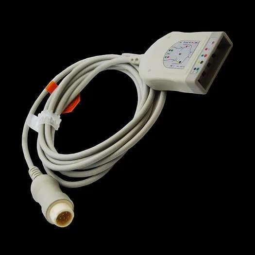 5-Lead ECG Patient Cable With Leads D-CB-71585