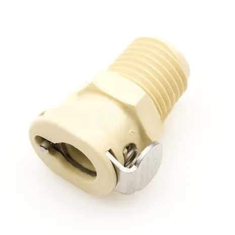 STERIS P117034-231 Adaptor Polypropylene 1/4" M x 1/8" Shutoff - 9221