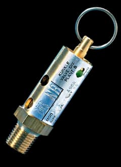 WASHER SOLUTIONS WS12476 Safety Valve Brass with a SS Seat - 12476