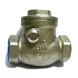 TUTTNAUER ARM172-0003 Check Valve Swing 1/2" SS - 5402