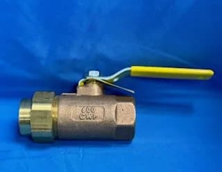 GETINGE P0011301 Manual Ball Valve Bronze Union Body 1 - 3316