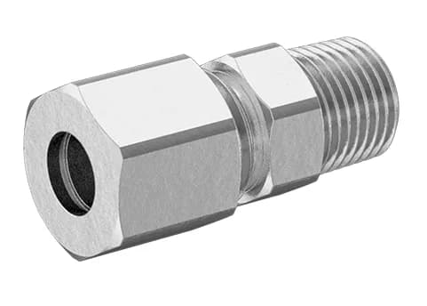 LYNX P0115012766 Compression Fitting 1/4 Tube x 1/8 NPT Straight - 12764