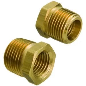 GETINGE 12204 Brass Reducing Bushing 1/2 x 1/4 - 10574