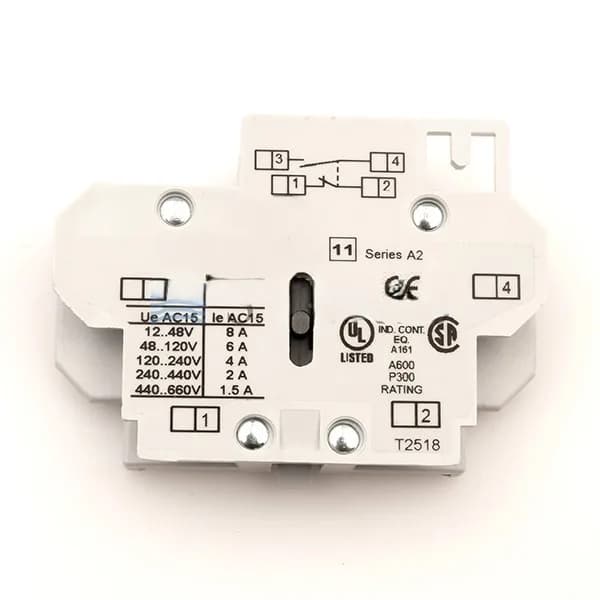 STERIS P117902-876 Contactor Auxiliary Contact - 7582