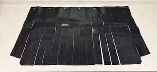 BETTERBUILT 028-00012 Dura Guard Curtain 45-1/2" x 26" with 2-3/8” strips - 12560