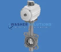 BETTERBUILT BB6300 Rack Popup Butterfly Valve w/Pneumatic Double Acting Actuator 2" - 1456