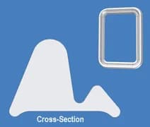 STERIS P333749-091 Door Gasket 48 x 66 - 1320