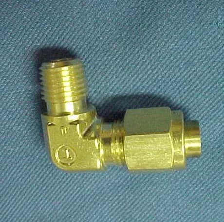 STERIS P129373-463 Tube Fitting Elbow 3/8" Tube OD X 1/4" NPT - 7262