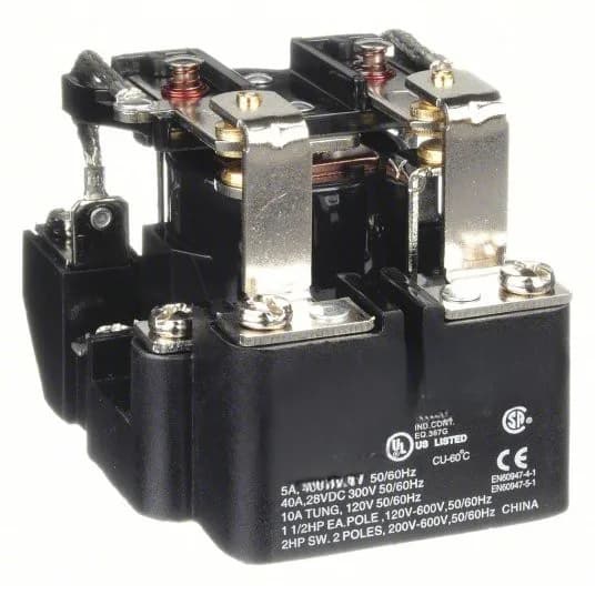 WASHER SOLUTIONS WS6597 Relay Master DPDT 120 VAC - 6597