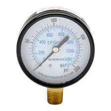 BETA STAR 591110007803 Pressure Gauge 0-200 PSI - 10505