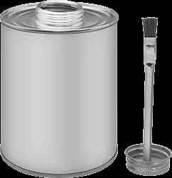 WASHER SOLUTIONS WS9753 Contact Adhesive 8oz Brush-Top Can - 9753