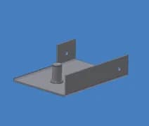 WASHER SOLUTIONS WS1588 Cable Roller Inside Bracket Set - 1588