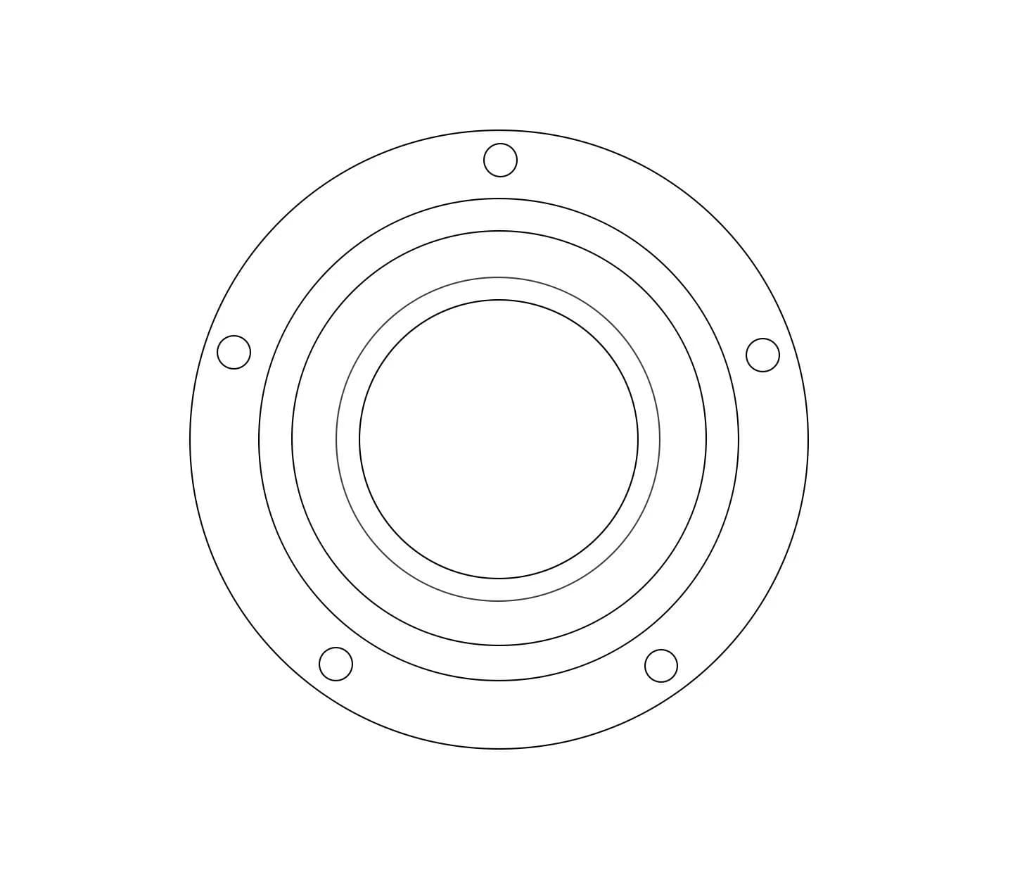 STERIS P117906-345 Water Inlet Membrane Side - 6119