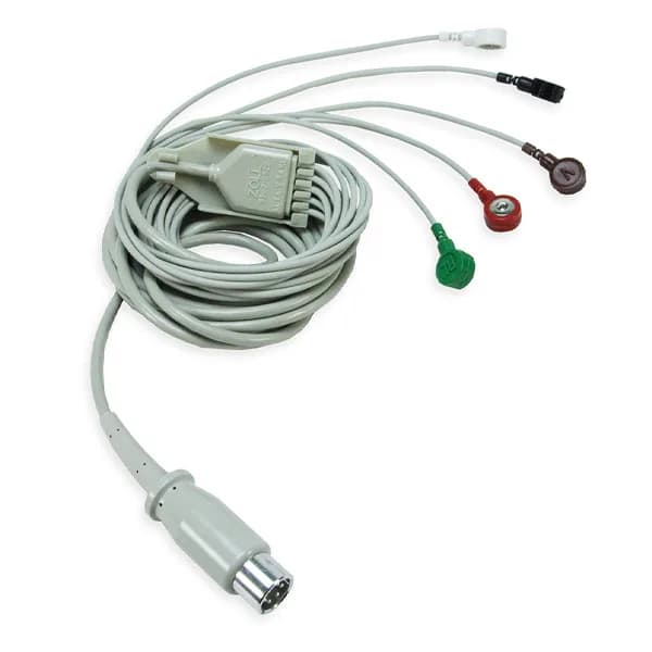 Cable, 5 Lead Cables for Zoll M:E Series