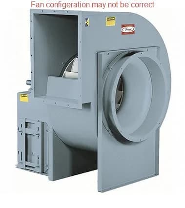 MTP P0010602 Dryer Blower Model 2200 5HP CCW - 6583