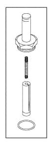 GETINGE 61301601737 Valve Repair Kit - 2477