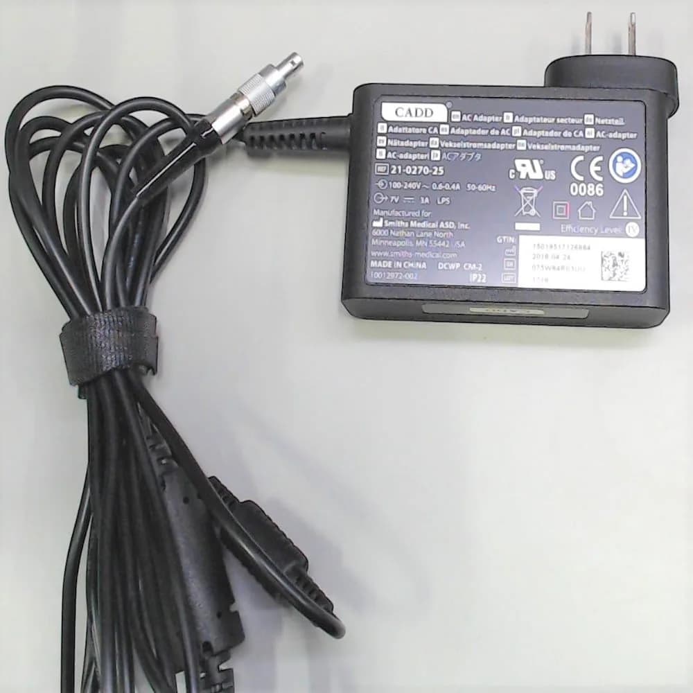 Smiths Medical Cadd Solis AC Adapter