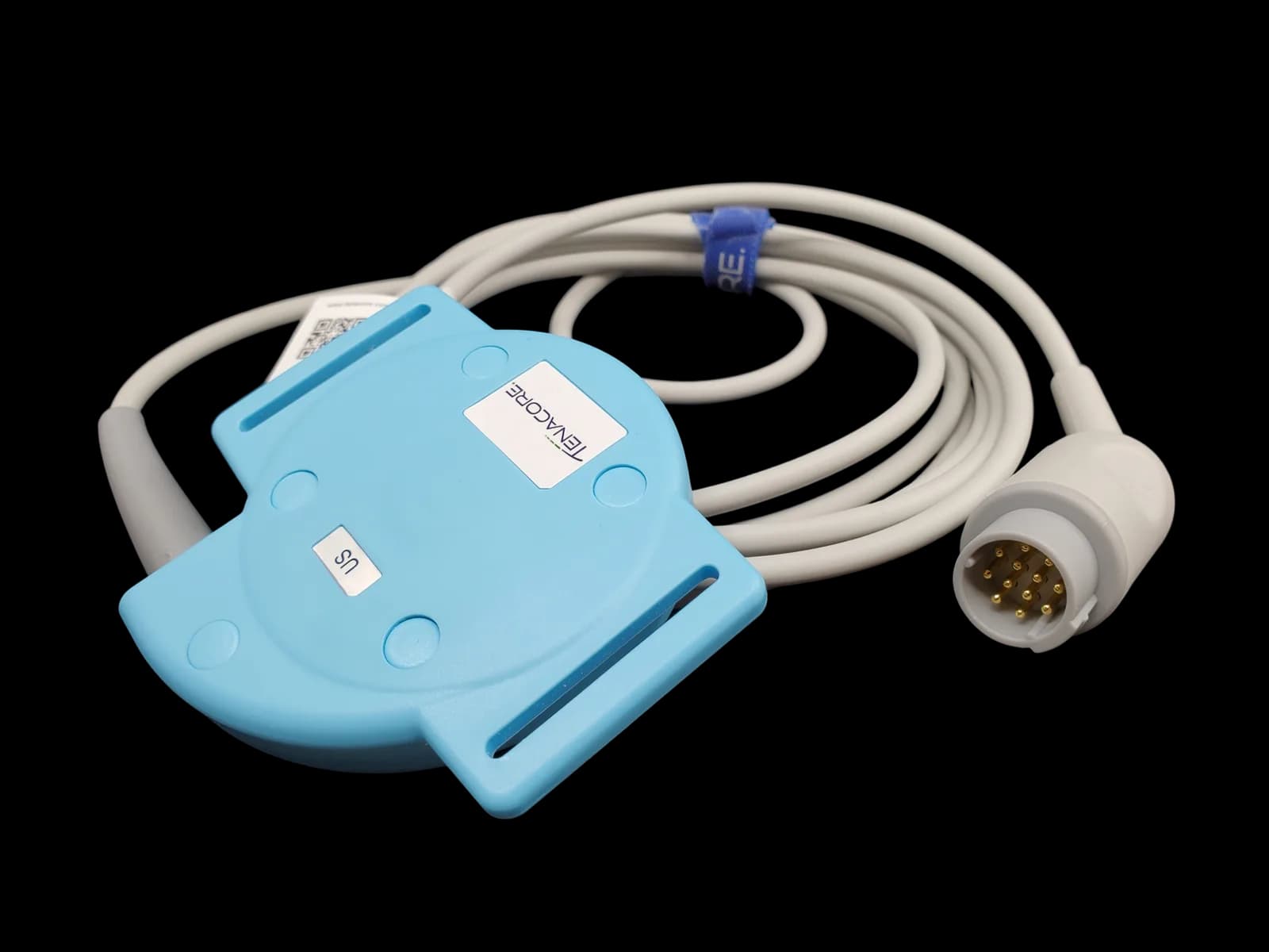 Corometrics Nautilus Compatible Ultrasound, Wings, 8', Long Pin