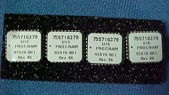 STERIS P755716-379 EPROM Chip Set - 3179