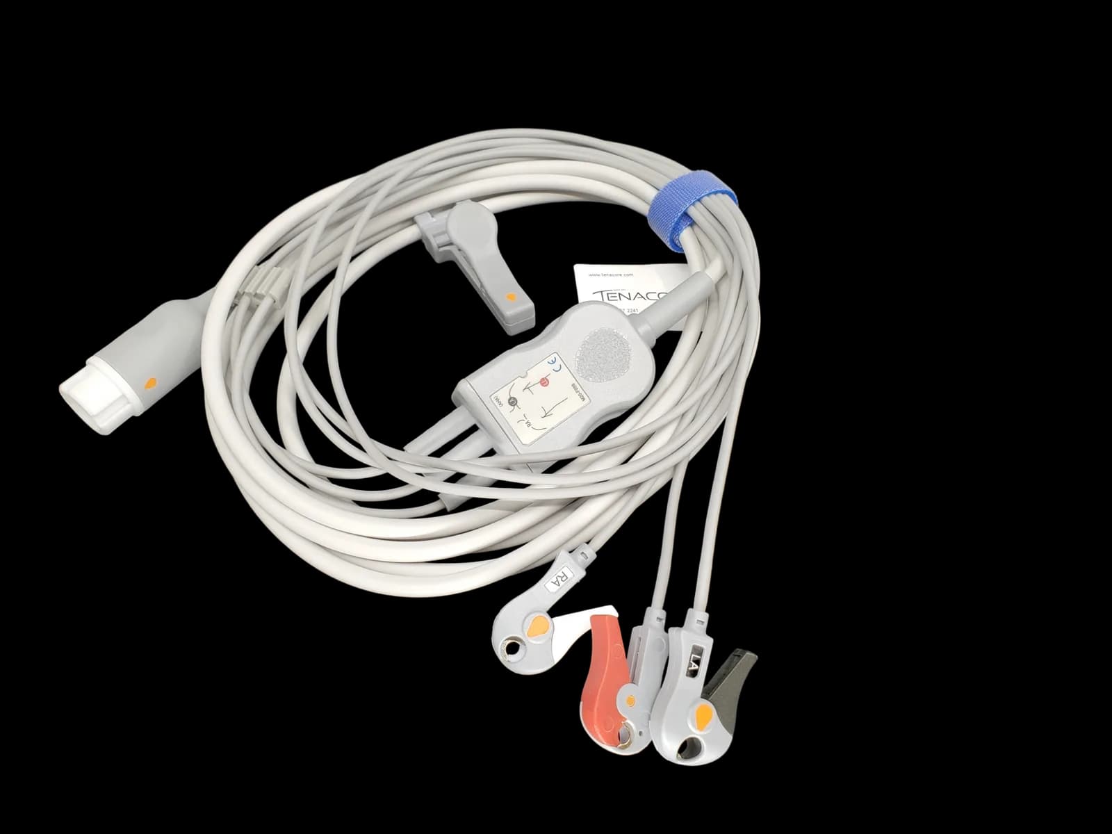 Philips M1981A ECG Fixed 3 Lead Wires Grabber