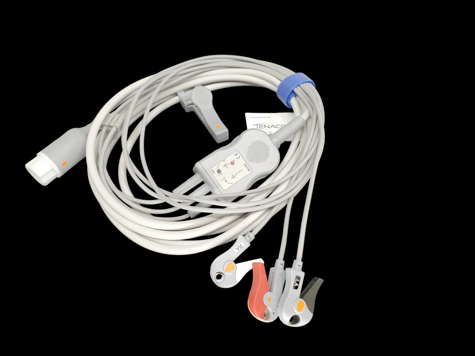 Philips M1981A ECG Fixed 3 Lead Wires Grabber