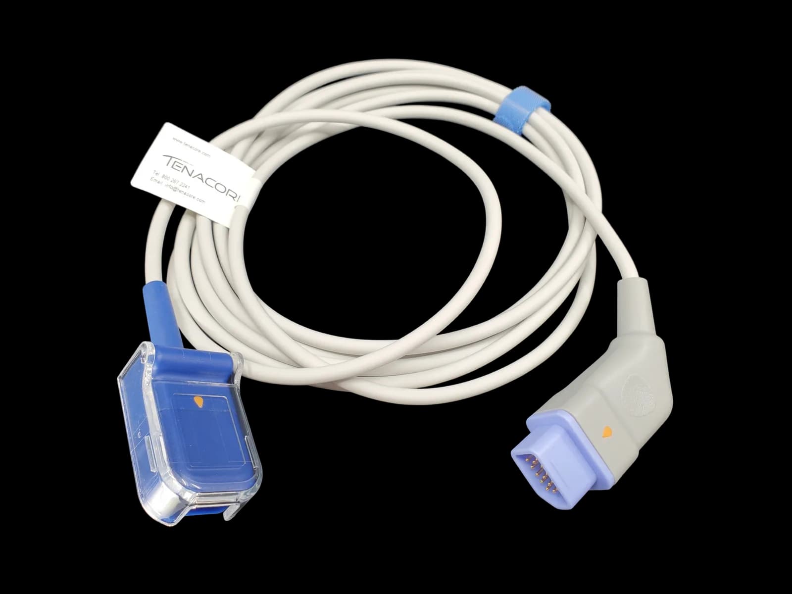 Nihon Kohden OxiMax K935 SpO2 Extension Adapter 10 ft Cable DB9 9 Pin Connector