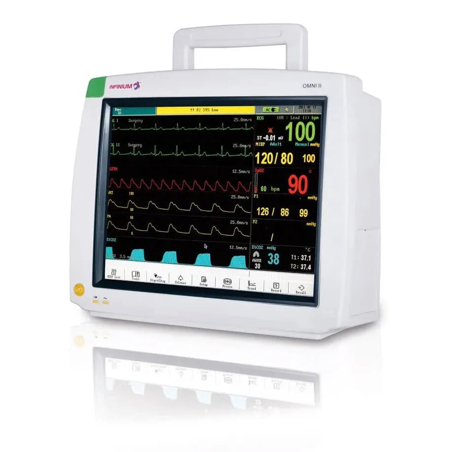 OMNI II™ Touch Screen Patient Monitor - Infinium Medical