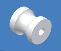 WASHER SOLUTIONS WS3409 Carriage Roller 1-3/8 - 3409